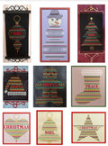 SPECIAL OFFER — All 9 Beaded Christmas Band Sampler Patterns — PDF Download