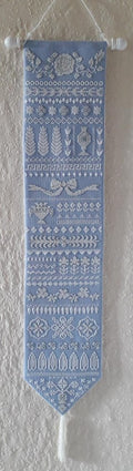 Wedgwood Inspirations Banded Sampler Cross Stitch & Embroidery Chart — PDF Download