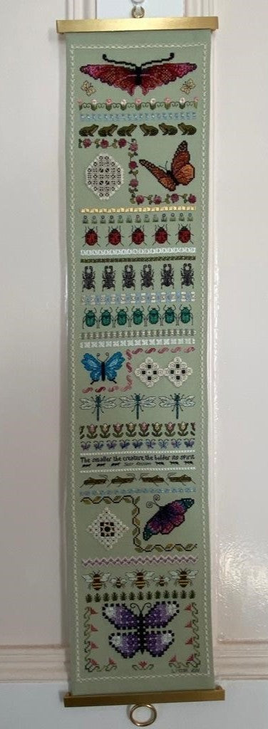 Critters Spirit Cross Stitch Band Sampler with Hardanger Elements — PDF Download