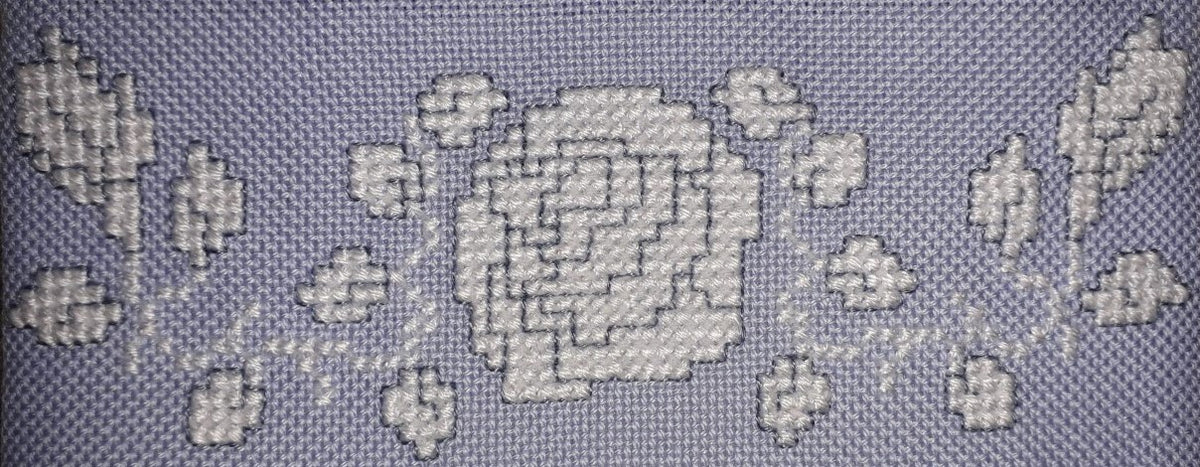 Wedgwood Inspirations Banded Sampler Cross Stitch & Embroidery Chart — PDF Download