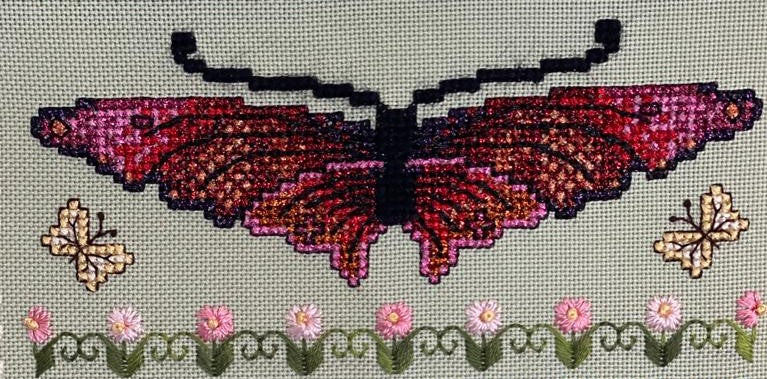 Critters Spirit Cross Stitch Band Sampler with Hardanger Elements — PDF Download