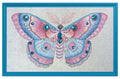 Crystal Fantasy Moth Cross Stitch Chart — Fantasy Jewel Tones PDF Pattern Download