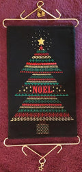 Christmas Tree Design Beaded Christmas Band Sampler Pattern — PDF Download