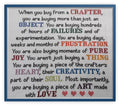 When You Buy From a Crafter — Cross Stitch Chart PDF Download