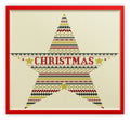 Star Design Beaded Christmas Band Sampler Pattern — PDF Download